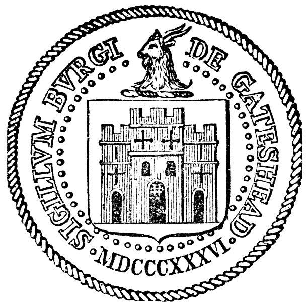 19世纪的盖茨黑德行政区印章图片下载