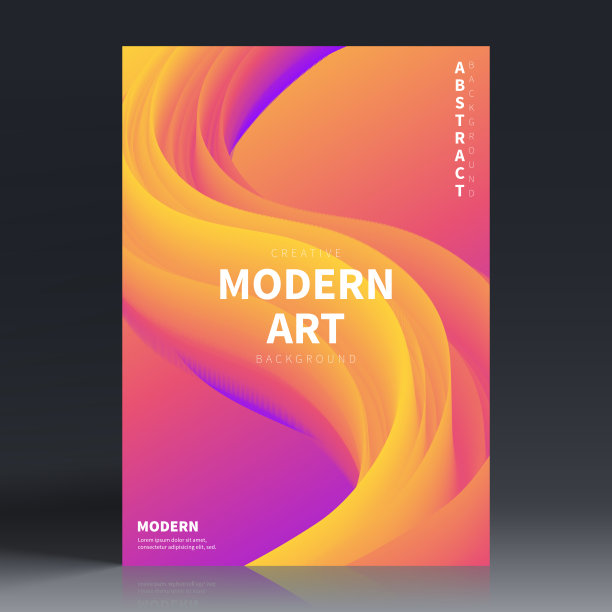 宣传册模板排版，紫色封面设计，商业年报，传单，杂志图片下载