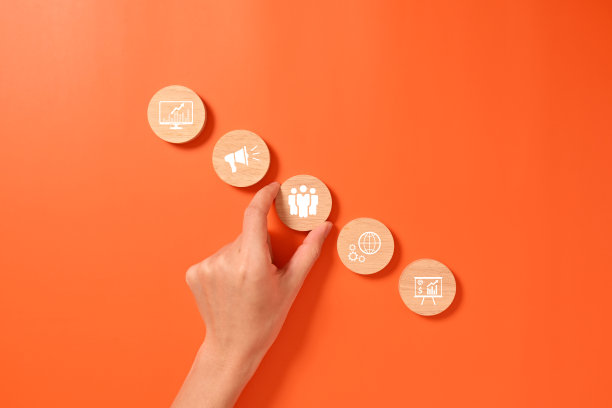 目标与图形图标，业务战略规划管理，业务进度与财务投资数据分析，业务流程开发。高质量照片图片下载