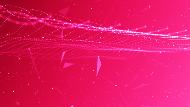 抽象的多边形三角形形状图案背景与灯光效果豪华风格。图片下载