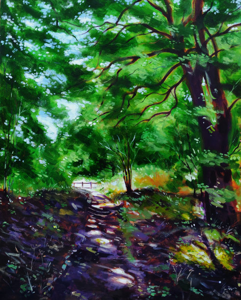 大林地画图片下载