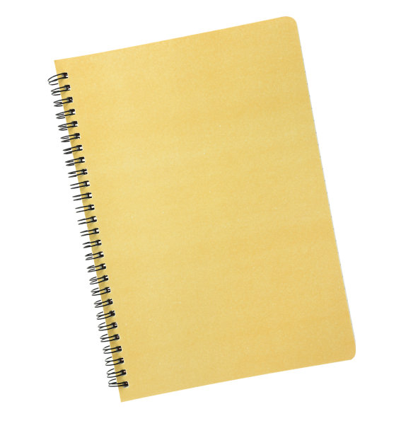 笔记本孤立在白色背景上，图片下载