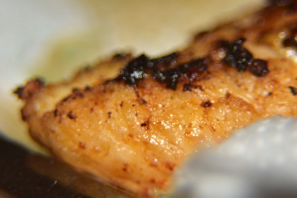 炸鸡胸肉特写图片下载