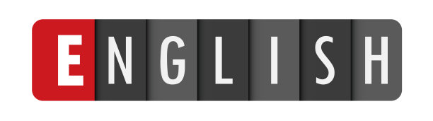 英文灰色和红色排版横幅图片下载