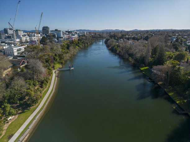 新西兰汉密尔顿的怀卡托河图片下载