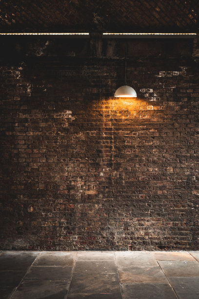 伦敦的砖墙和空的复印空间图片下载