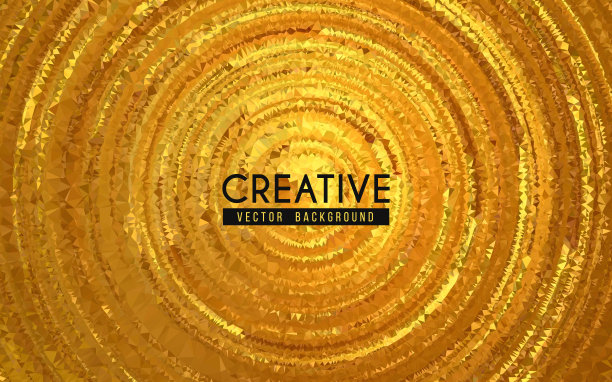金色的抽象矢量背景图片下载