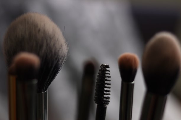 眼影刷，美妆，美容行业，女士化妆品图片下载