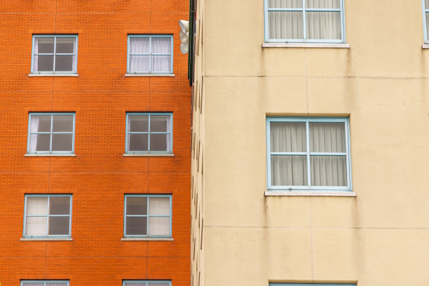 色彩艳丽的复古建筑图片下载