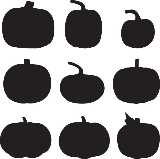 南瓜轮廓5图片下载