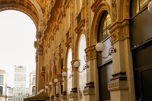 米兰的维托里奥·伊曼纽尔二世画廊图片下载