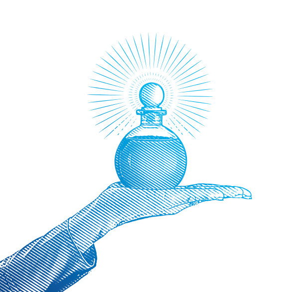 手持精油瓶图片下载