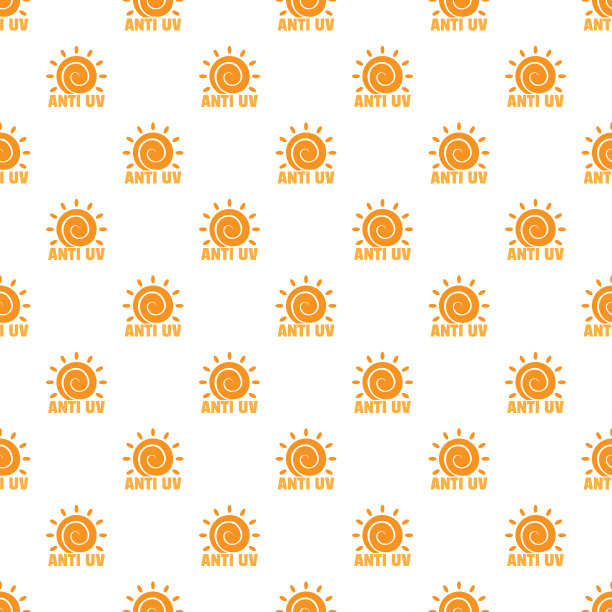 防紫外线阳光图案无缝图片下载