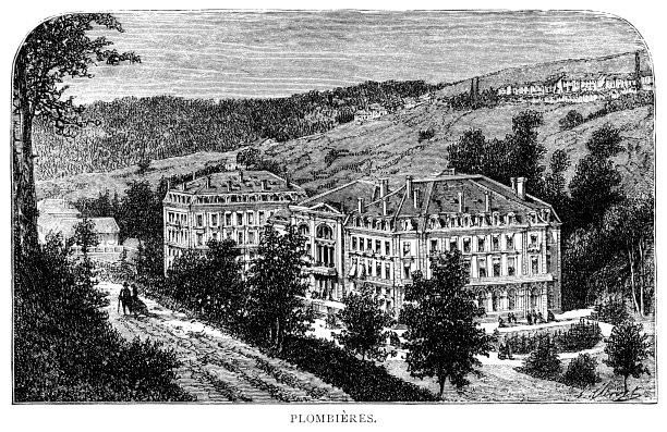 水管工-les- bains, Vosges，法国图片下载