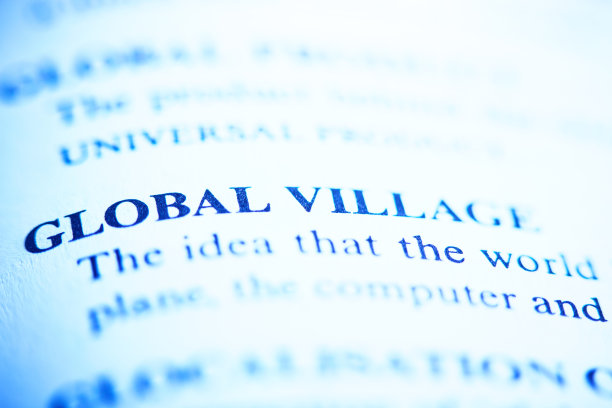 在商业词典中定义的地球村图片下载
