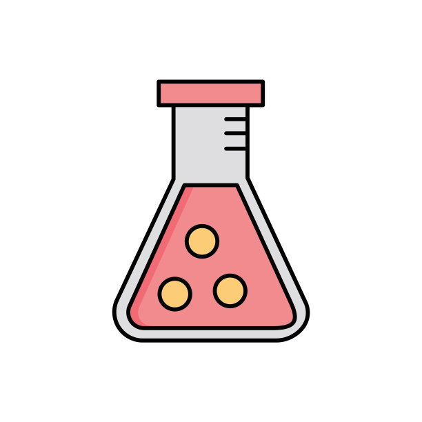 烧杯矢量图标，可以很容易地修改或编辑图片下载