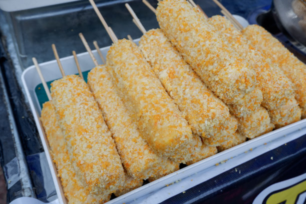 Hotang或玉米热狗图片下载