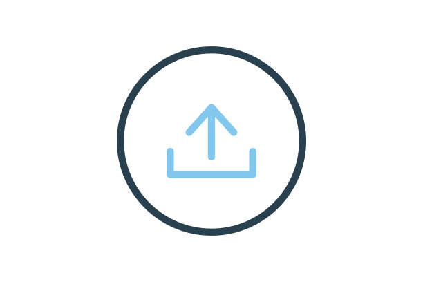 上传图标。下载相关图标。平线图标样式。简单的矢量设计可编辑图片下载