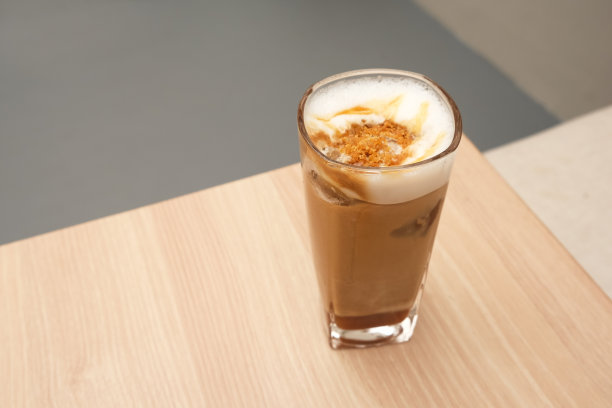 冰焦糖玛奇朵咖啡图片下载