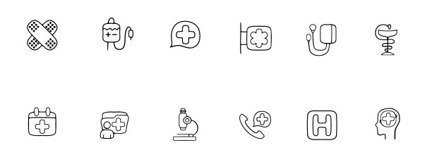 医药线图标。输血，药费，药费，贴片，文件夹。矢量黑线图标在白色背景的业务图片下载