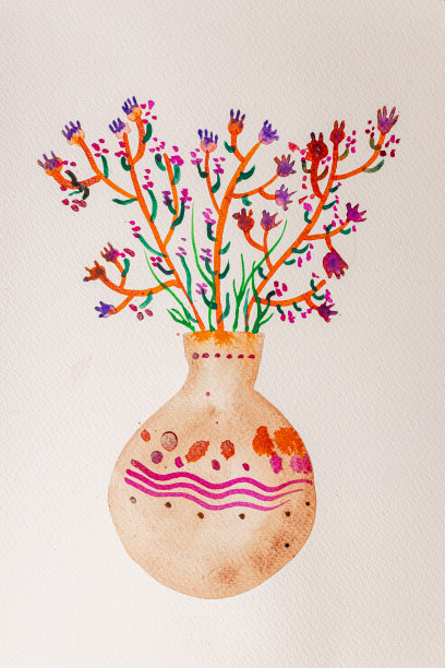 花瓶里的花图片下载