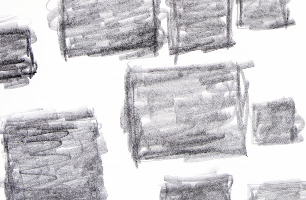 纸背景与黑色和白色的涂鸦图片下载