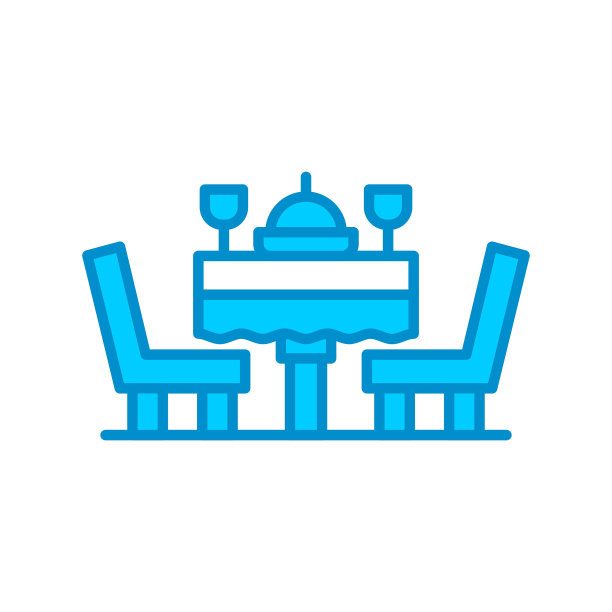 餐桌图标图片下载