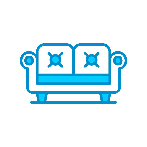 沙发上的图标图片下载