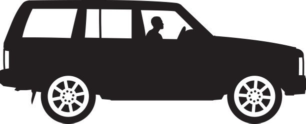 汽车轮廓图片下载