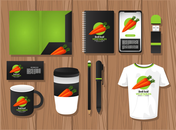 捆胡萝卜蔬菜模型元素品牌图片下载