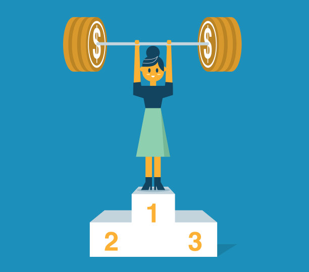 商业实力实力-女商人图片下载