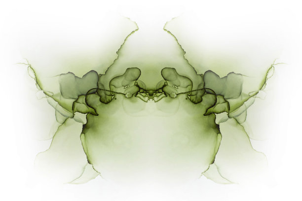 抽象拼贴与手绘酒精墨水纹理图片下载