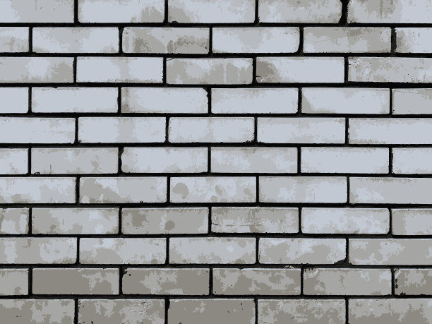 砖墙垃圾纹理。黑色灰尘Scratchy Pattern。抽象的背景。矢量设计作品。变形的效果。裂缝。图片下载