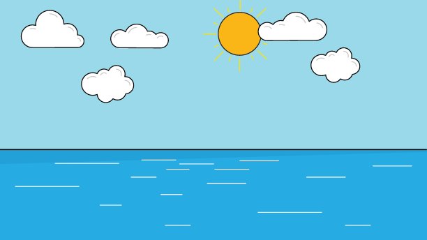 海洋无缝的视图图片下载