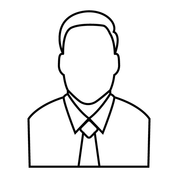 半身人图标矢量图片下载