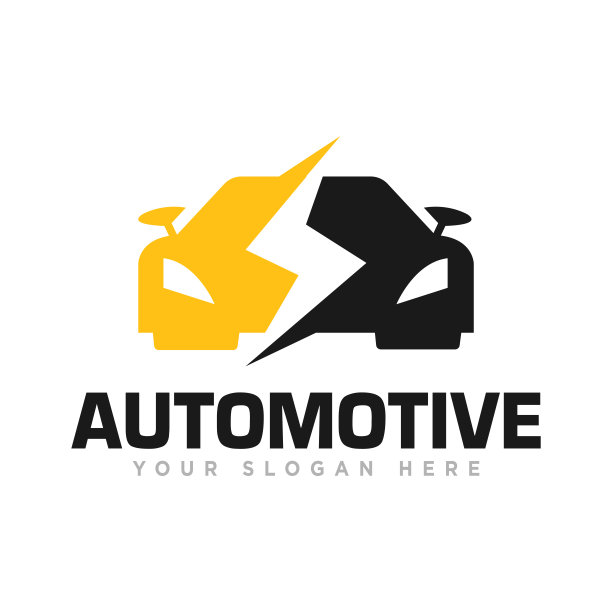 汽车标志设计插图图片下载