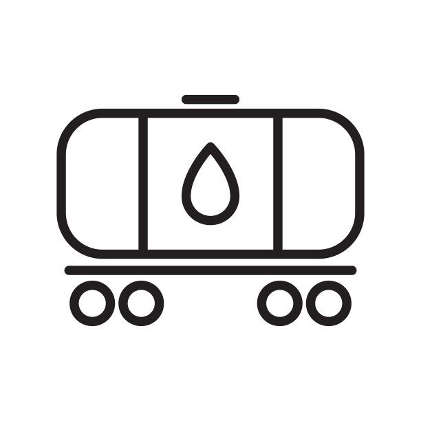 白色背景上的燃油车轮廓矢量图标。用于Web、移动和UI设计的燃油车线条图标图片下载