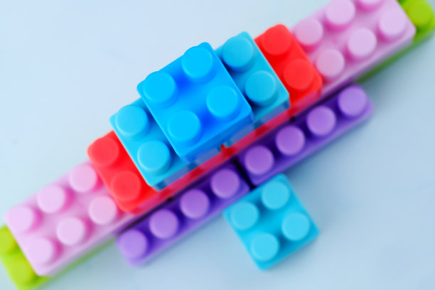 儿童玩具塑料积木图片下载