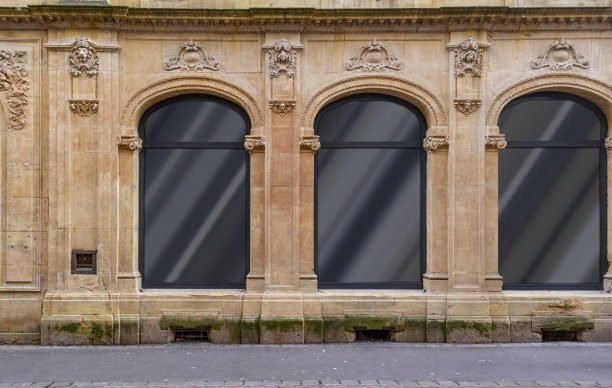 梅斯的房屋立面图片下载