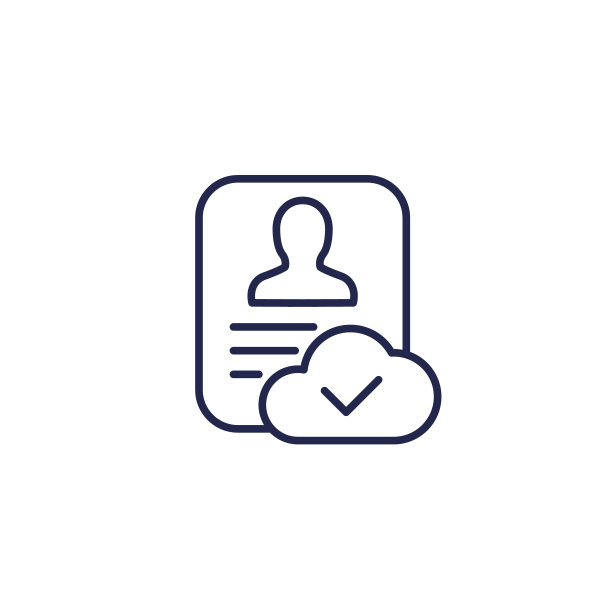 帐号备份线图标，矢量图片下载