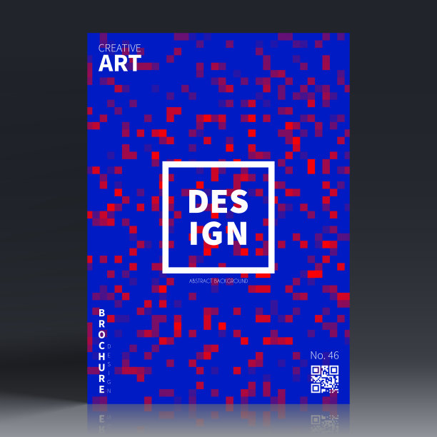 宣传册模板排版，红色封面设计，企业年报，传单，杂志图片下载