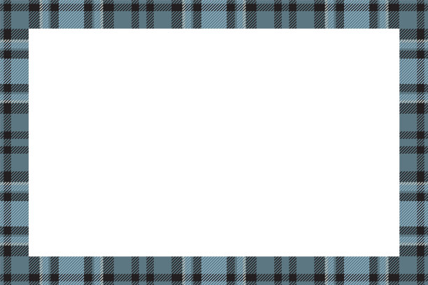 复古框架苏格兰边境模式复古图片下载