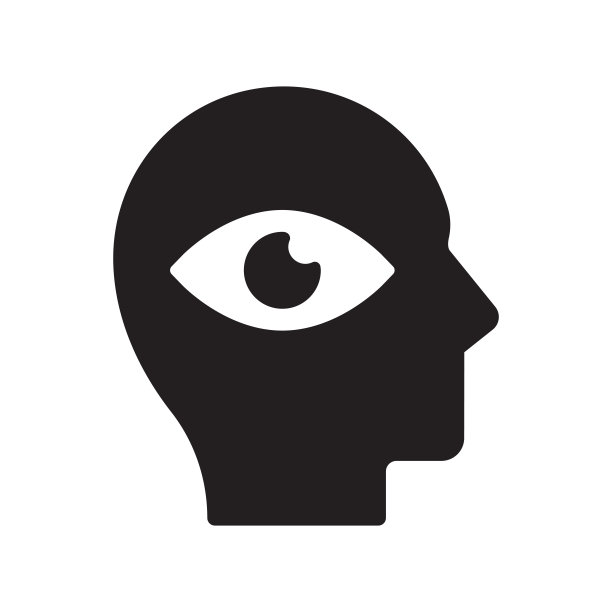 人工智能-感知相关图标。矢量图的符号图片下载