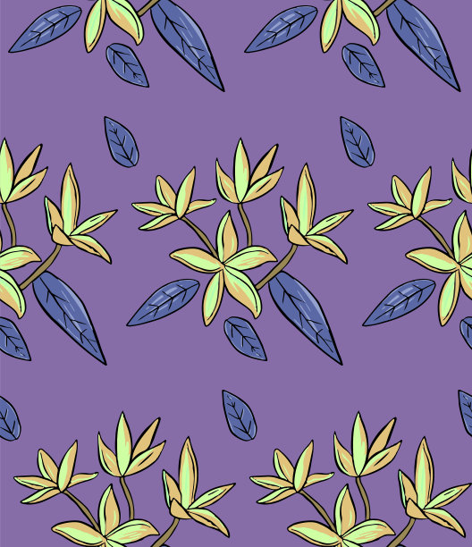 无缝花纹向量图片下载