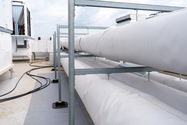 大型工业设施的空调和通风系统图片下载