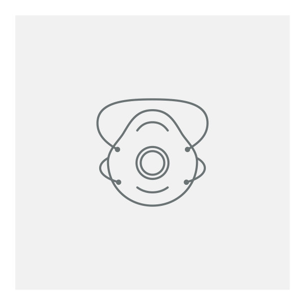 安全呼吸面罩图标图片下载