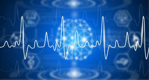 插图抽象的背景技术概念在蓝光，大脑和人体愈合，技术现代医学在未来和全球国际医学与测试分析克隆DNA人类图片下载