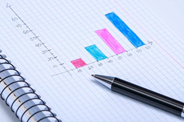 带有函数图的数学格子笔记本图片下载