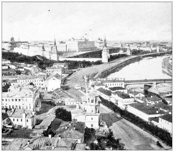 莫斯科的古董旅行照片图片下载