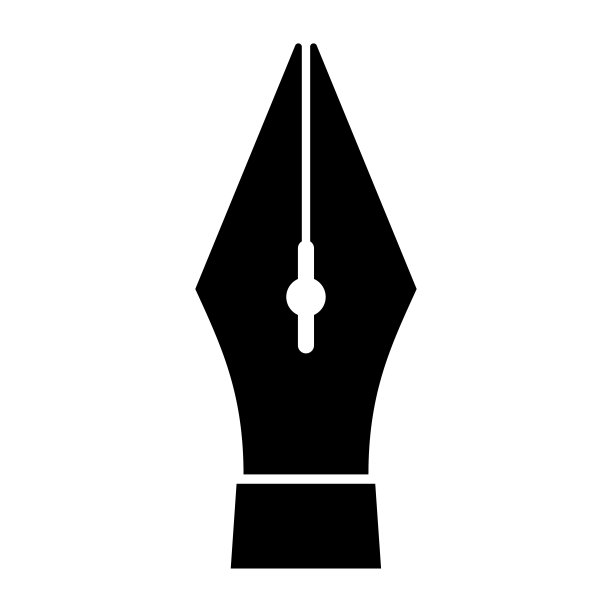 笔尖的写作和书法图标图片下载